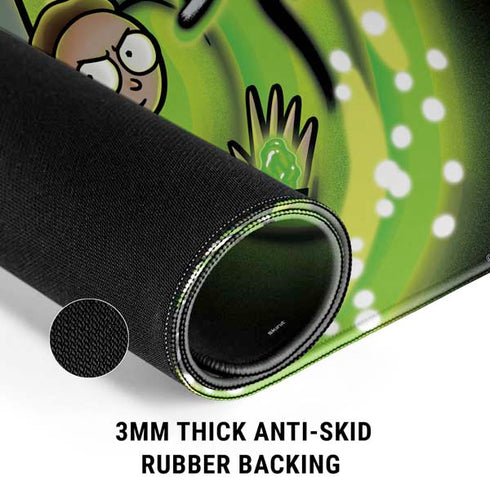 Adult Swim Rick and Morty Portal Boyz Gaming Mouse Pad